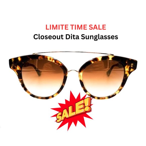 NEW AUTHENTIC CLOSEOUT DITA MEDINA SUNGLASSES $650 main image 5